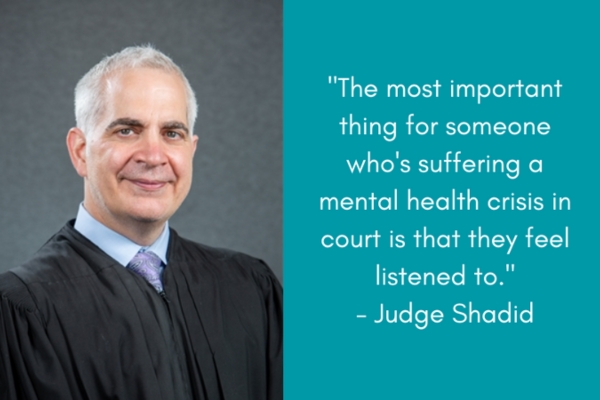 portrait of Judge Damon Shadid